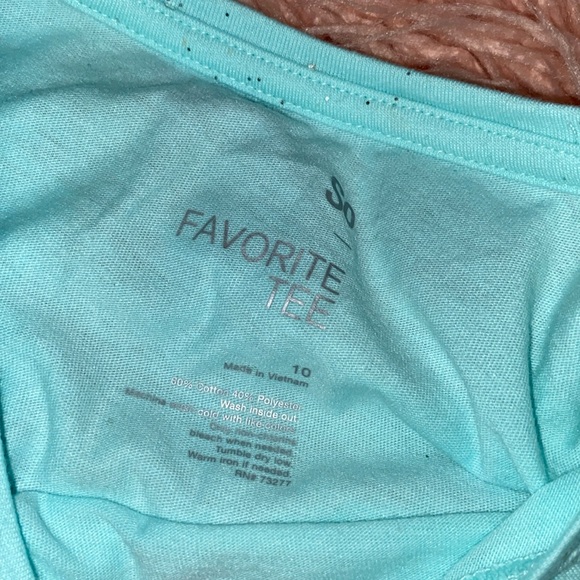 - 🏷 NWT Girls Glitter Tee Shirt - Picture 4 of 5